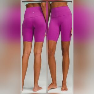 NWT Lululemon Align High-Rise Short with Pockets 8" Vivid Plum Size 4